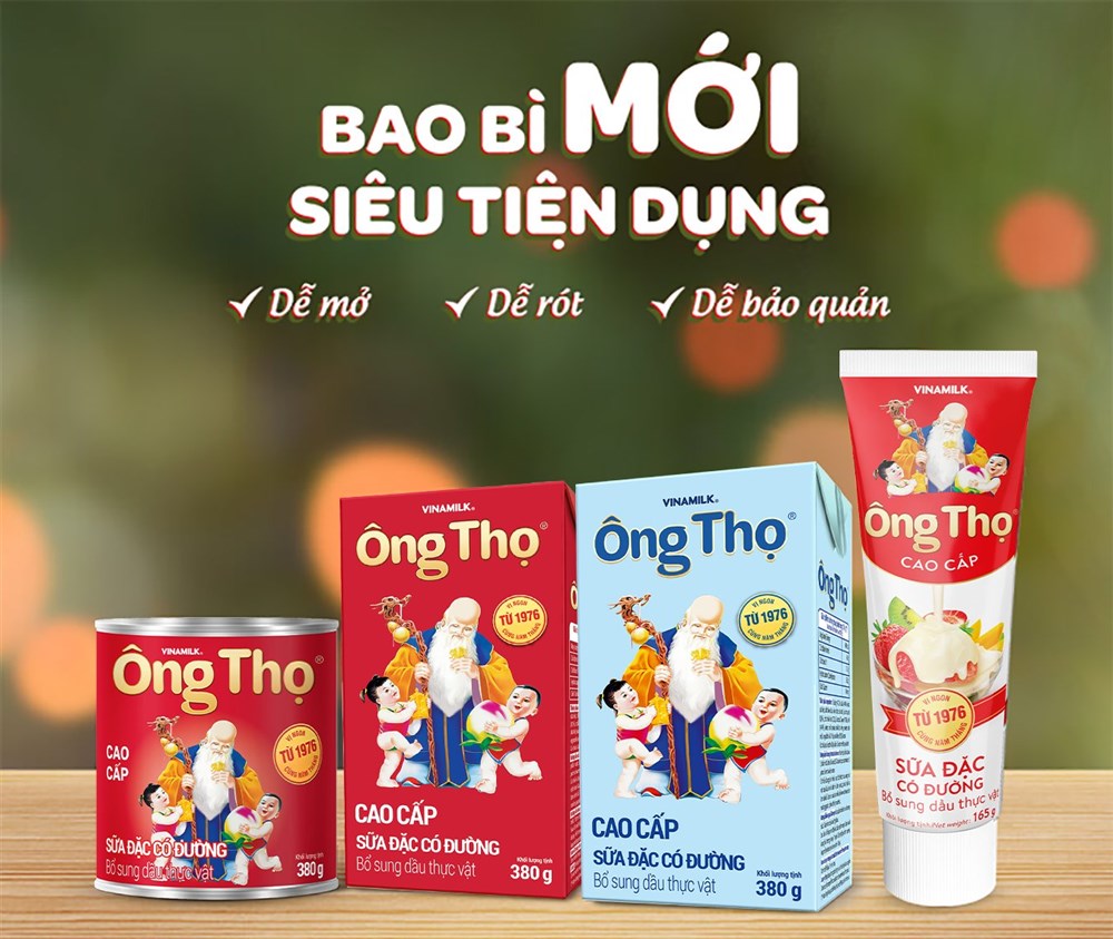 Sữa Ông Thọ - Nguồn dinh dưỡng tuyệt vời cho cả gia đình 