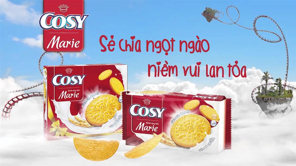 Bánh quy sữa Cosy Marie - Hương vị ngọt ngào cho mọi gia đình 