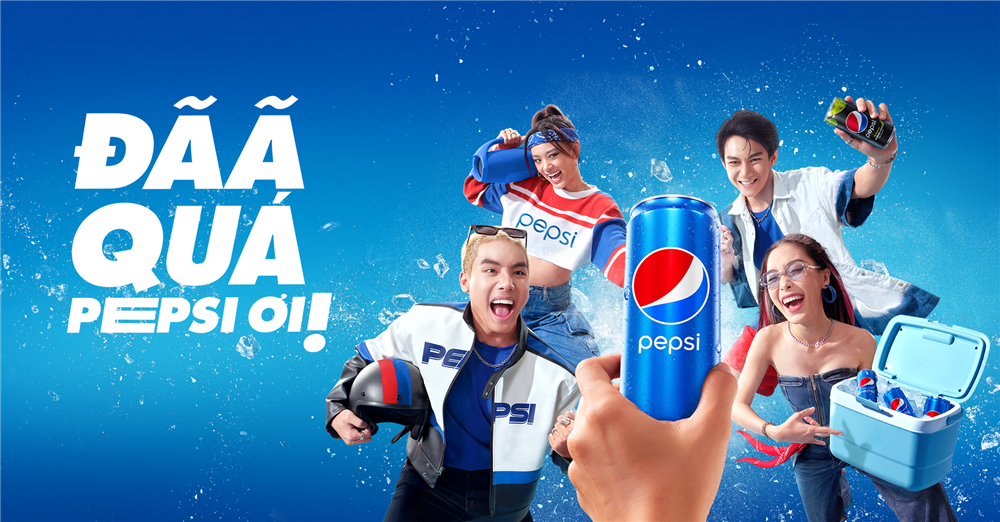 Pepsi - Thức uống giải khát tuyệt vời cho những ngày hè nóng bức và sôi động