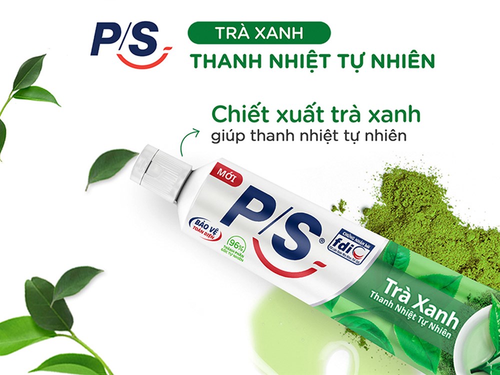 Kem đánh răng PS - Bảo vệ răng chắc khoẻ, cho hơi thở thơm mát dài lâu