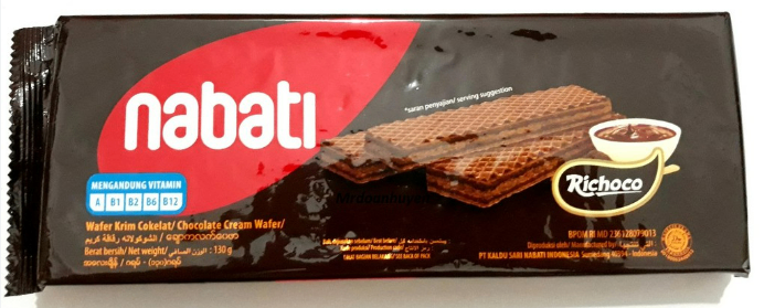 Bánh kem xốp Nabati socola 110g