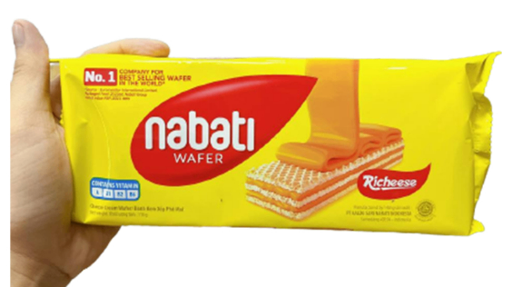 Bánh kem xốp Nabati pho mai 110g