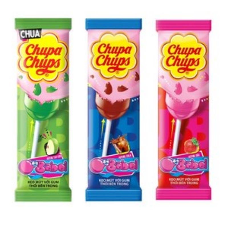 Chupa chups kẹo mút Bigbabol xanh
