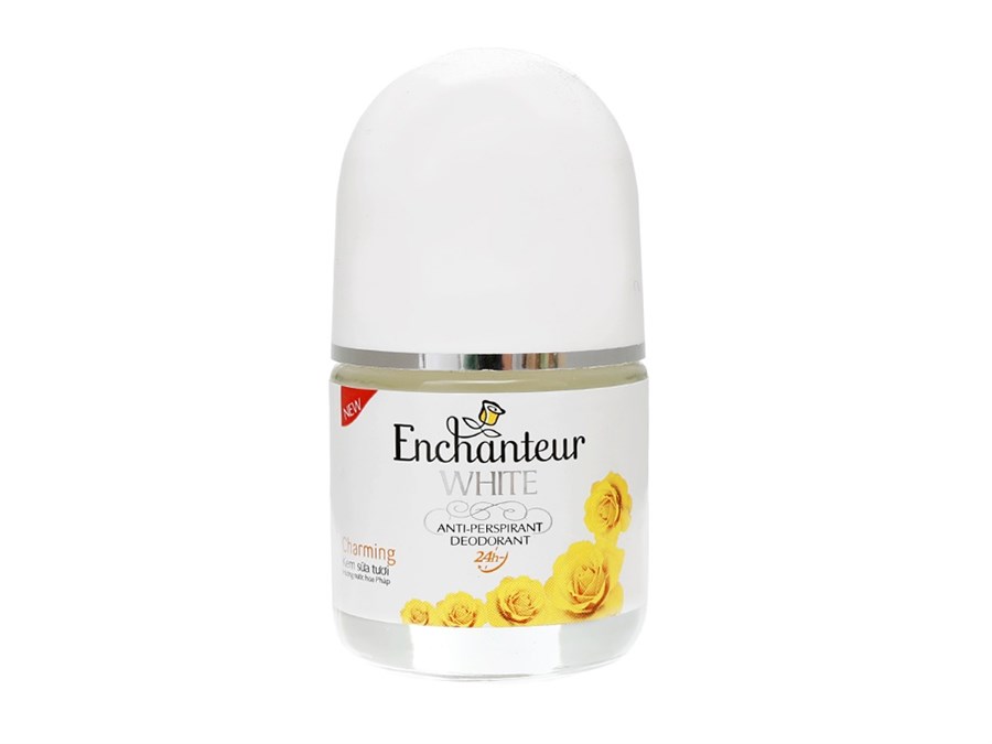Lăn khử mùi trắng da Enchanteur vàng 25ml