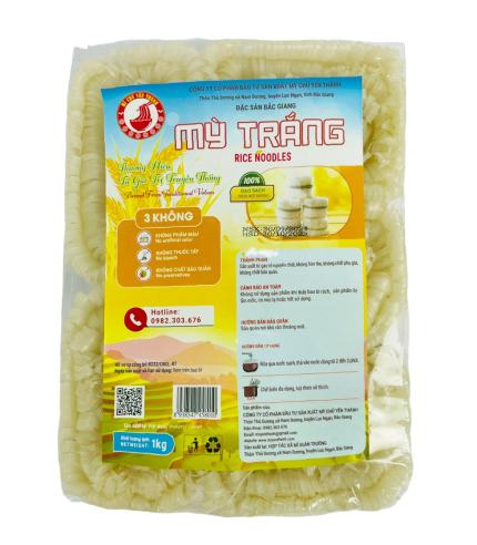 Mỳ chũ trắng đặc sản Bắc Giang 1kg