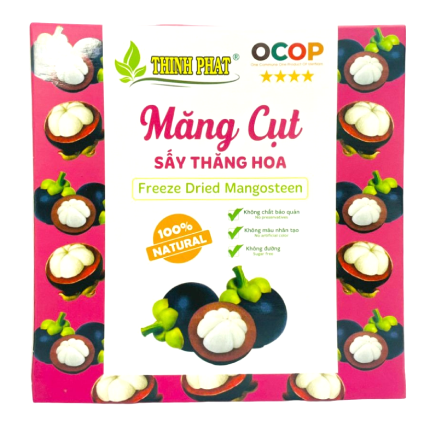 Măng cụt sấy thăng hoa OCOP 100g