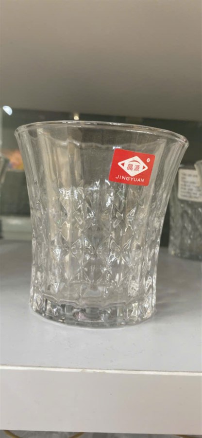 Cốc thuỷ tinh khắc Jingyuan 13602 