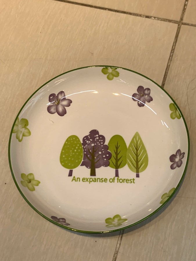 Đĩa ăn trái cây hp 8 inch 