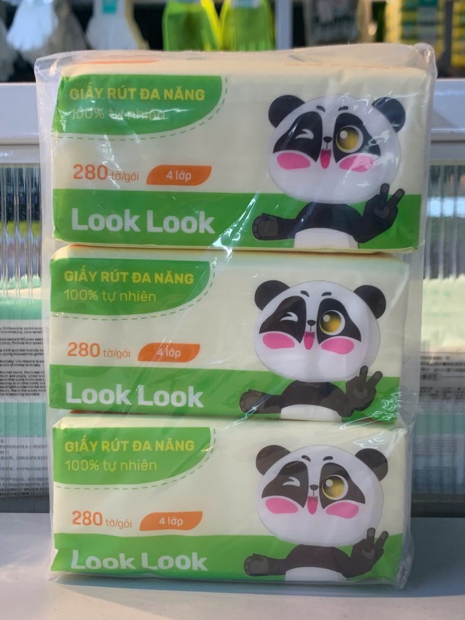 Giấy rút đa năng Look look 