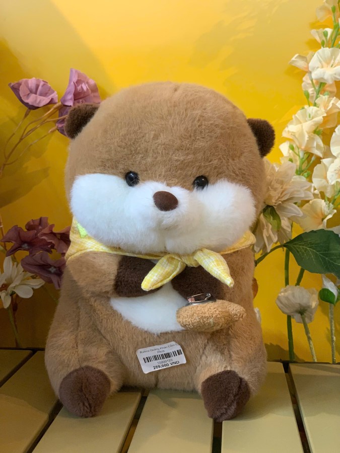 Raisca quàng khăn cầm cá 25cm