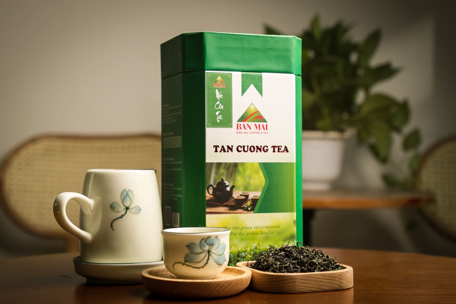 Đắm mình trong hương vị tự nhiên với trà xanh Ban Mai