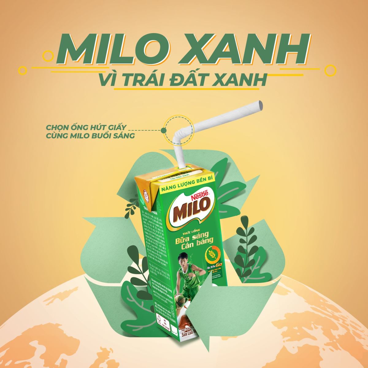 Milo - Năng lượng vượt trội cho ngày dài năng động