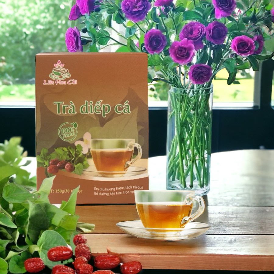 Trà diếp cá - Thức uống tự nhiên, giải nhiệt mỗi ngày