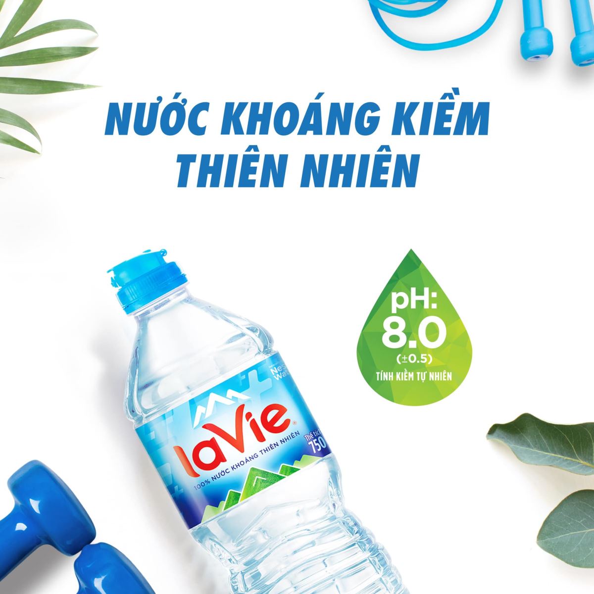 Nước khoáng Lavie - Nguồn cảm hứng từ thiên nhiên, mang lại cảm giác sảng khoái và tươi mới mỗi khi uống