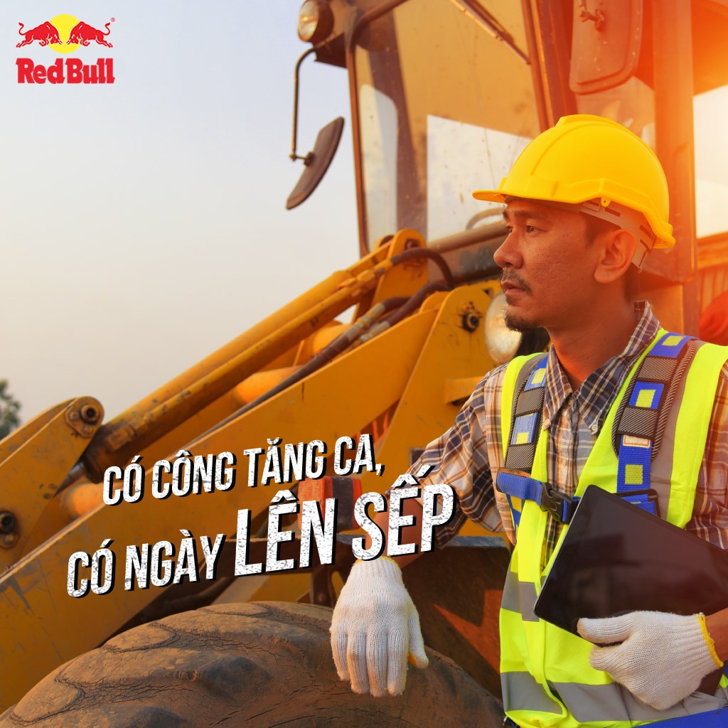 Redbull – Năng lượng mạnh mẽ, vượt qua mọi thách thức!