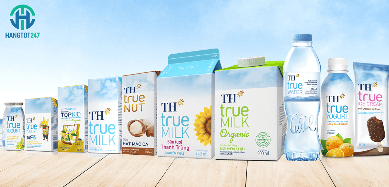 Sữa TH true Milk - Nguồn dinh dưỡng tuyệt vời cho gia đình bạn