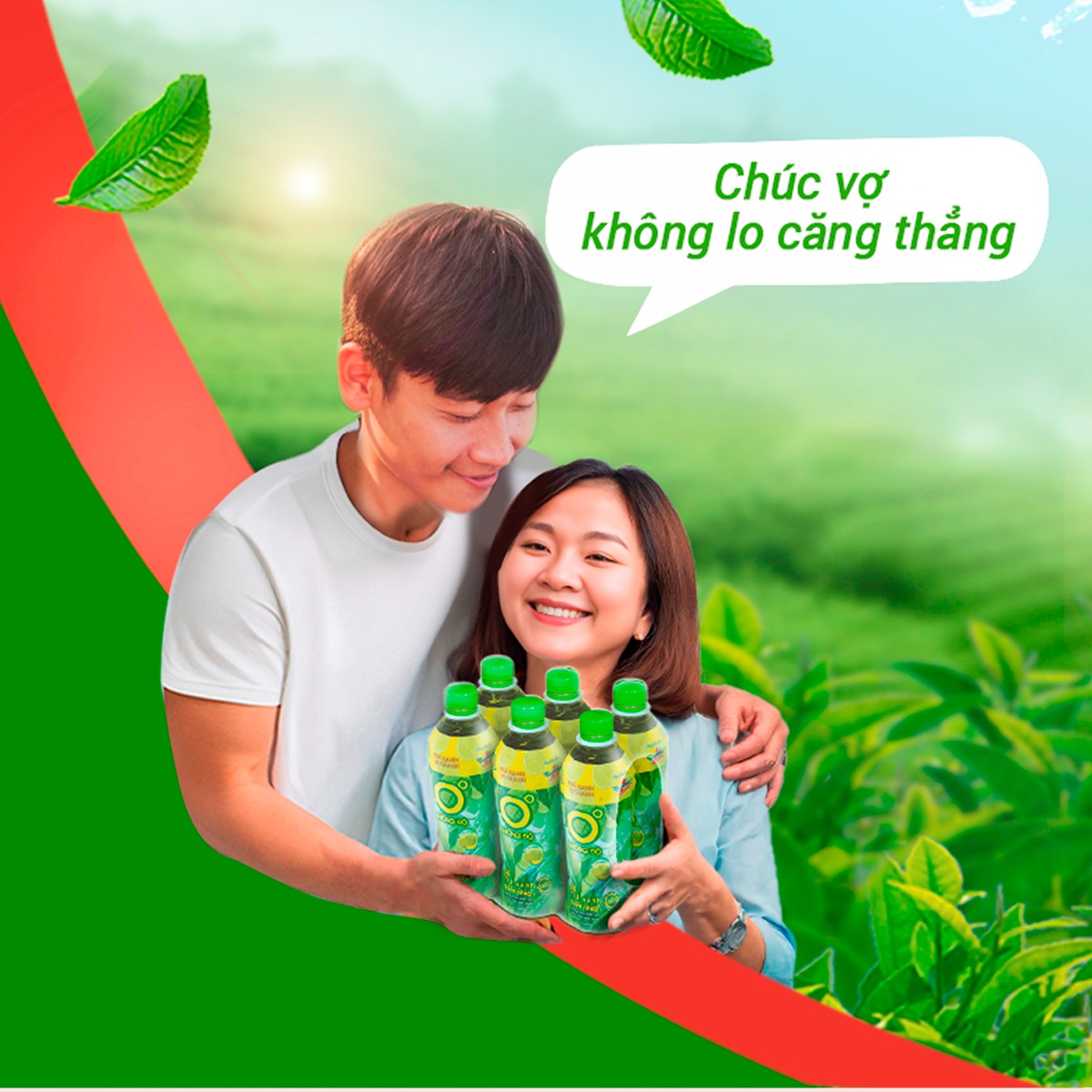Trà xanh không độ - không lo căng thẳng mệt mỏi, giải nhiệt cuộc sống