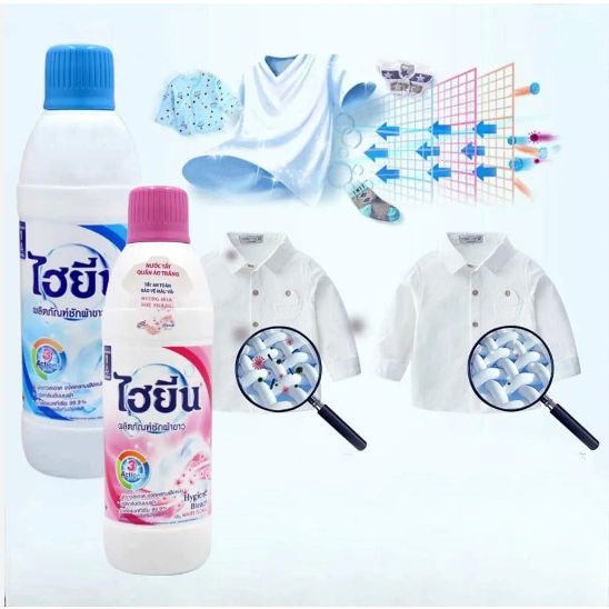Nước tẩy quần áo Hygiene - Mang đến sự tự tin với quần áo sạch bong, thơm mát