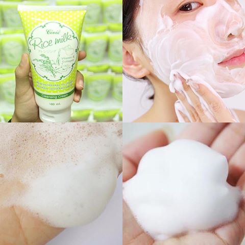 Rice Milk - Sữa rửa mặt gạo dịu nhẹ cho làn da nhạy cảm, làm sạch sâu và dưỡng ẩm tối ưu