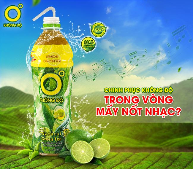Trà xanh không độ - không lo căng thẳng mệt mỏi, giải nhiệt cuộc sống