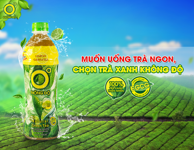 Trà xanh không độ - không lo căng thẳng mệt mỏi, giải nhiệt cuộc sống