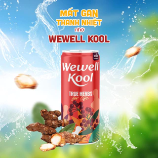 Wewell Kool - Nước uống thảo dược tự nhiên, tốt cho sức khoẻ