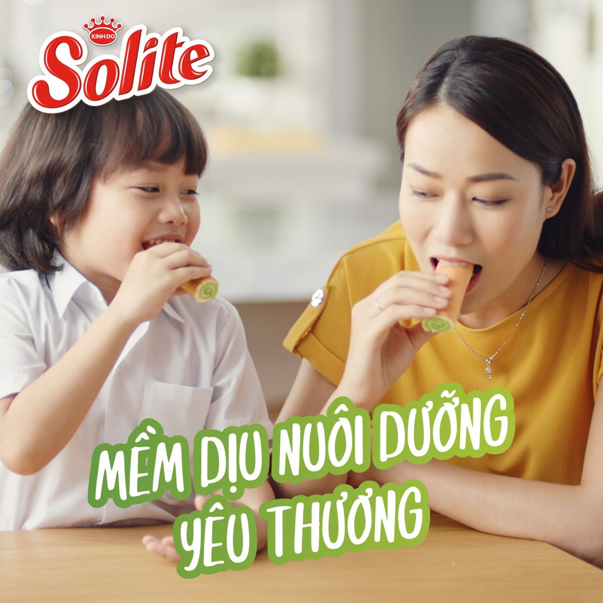 Bánh bông lan Solite - Sự lựa chọn không thể thiếu của bữa ăn gia đình