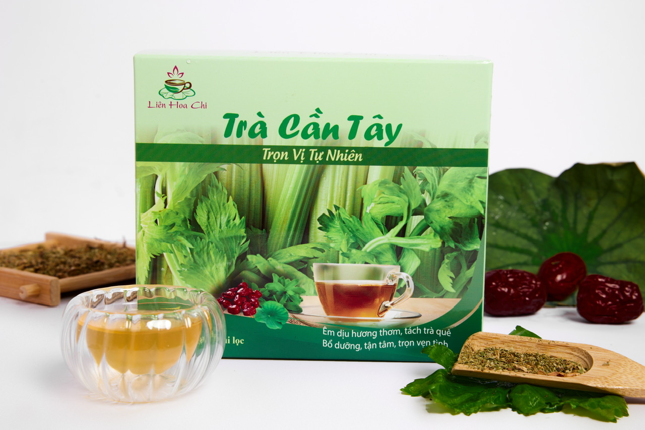 Trà cần tây Liên Hoa Chi - Bí quyết cho giấc ngủ sâu và ngon