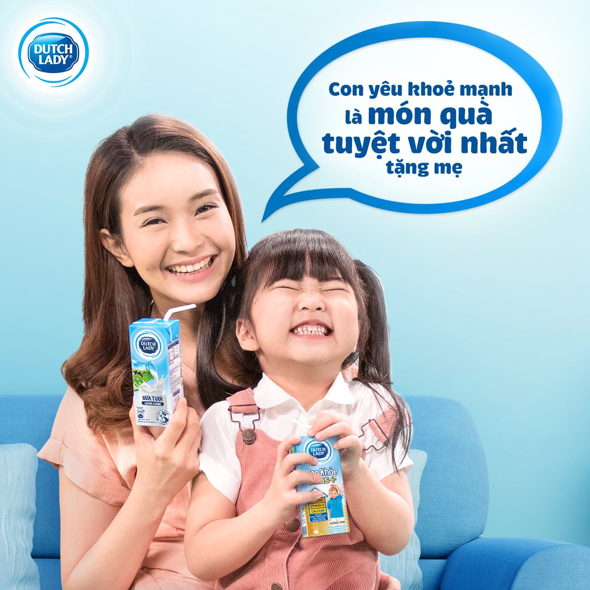 Khởi đầu ngày mới khỏe mạnh với sữa tươi tiệt trùng Dutch Lady