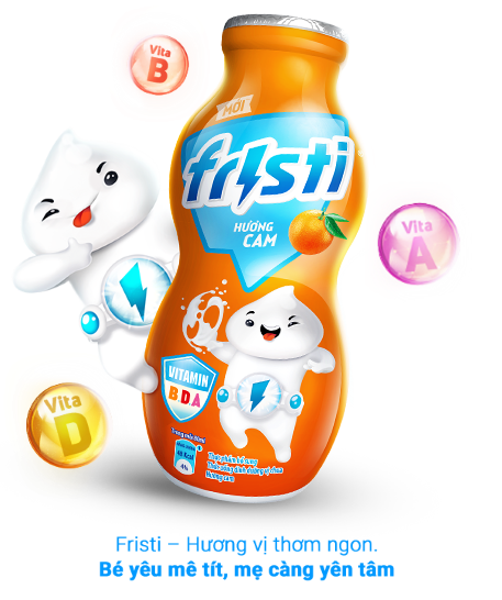 Fristi - Sữa chua uống vị trái cây thơm ngon, nguồn dinh dưỡng dồi dào cho trẻ em