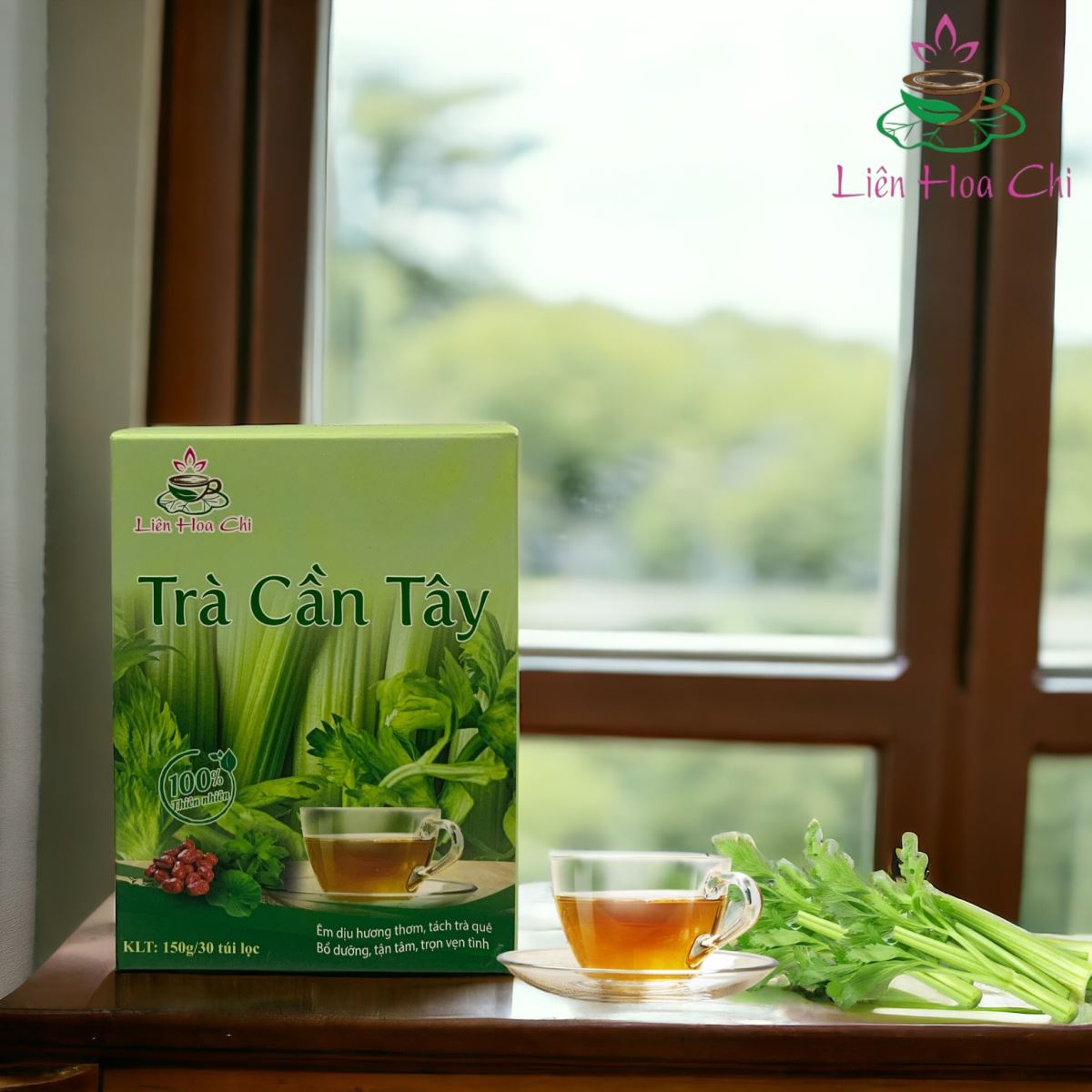 Trà cần tây Liên Hoa Chi - Bí quyết cho giấc ngủ sâu và ngon