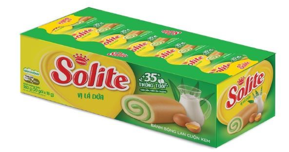 Bánh bông lan Solite - Sự lựa chọn không thể thiếu của bữa ăn gia đình