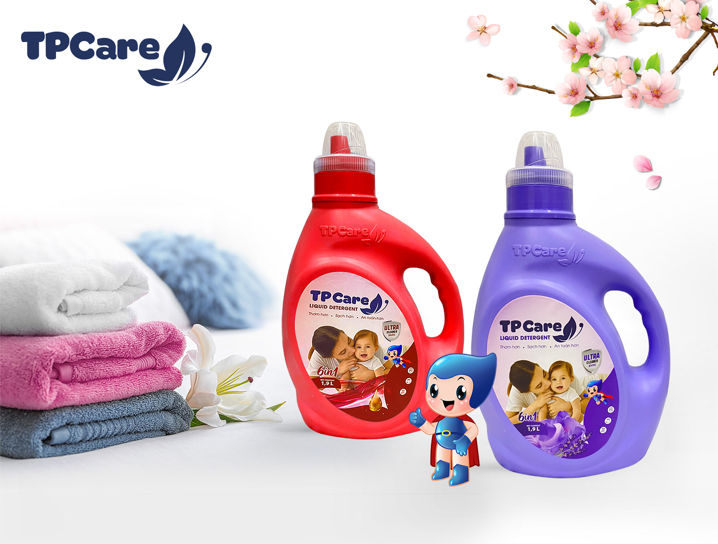 Bí quyết thơm mát cả ngày dài với nước giặt TPCare 