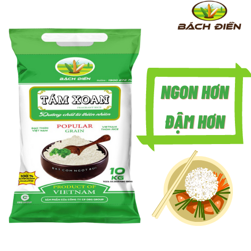 Tạo nên những bữa ăn ngon miệng trong từng hạt gạo bách điền