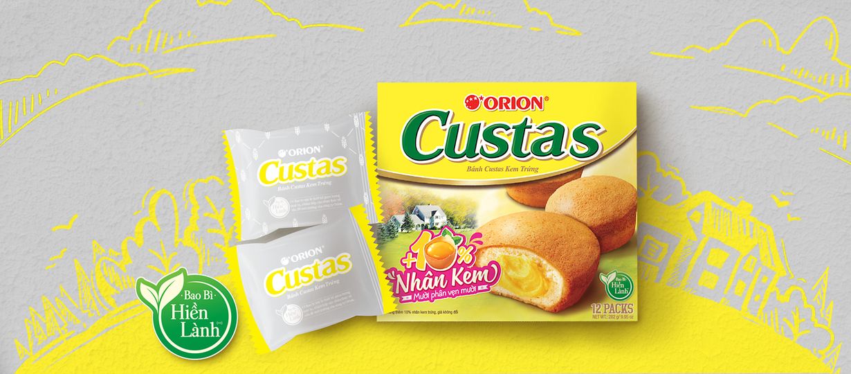 Tận hưởng hương vị ngọt ngào trong từng miếng bánh kem trứng Custas - Thức quà tuyệt vời cho mọi người