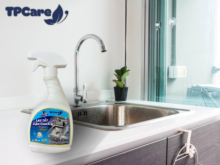 Đánh bay cặn bám cùng nước tẩy rửa cặn Canxi TPCare