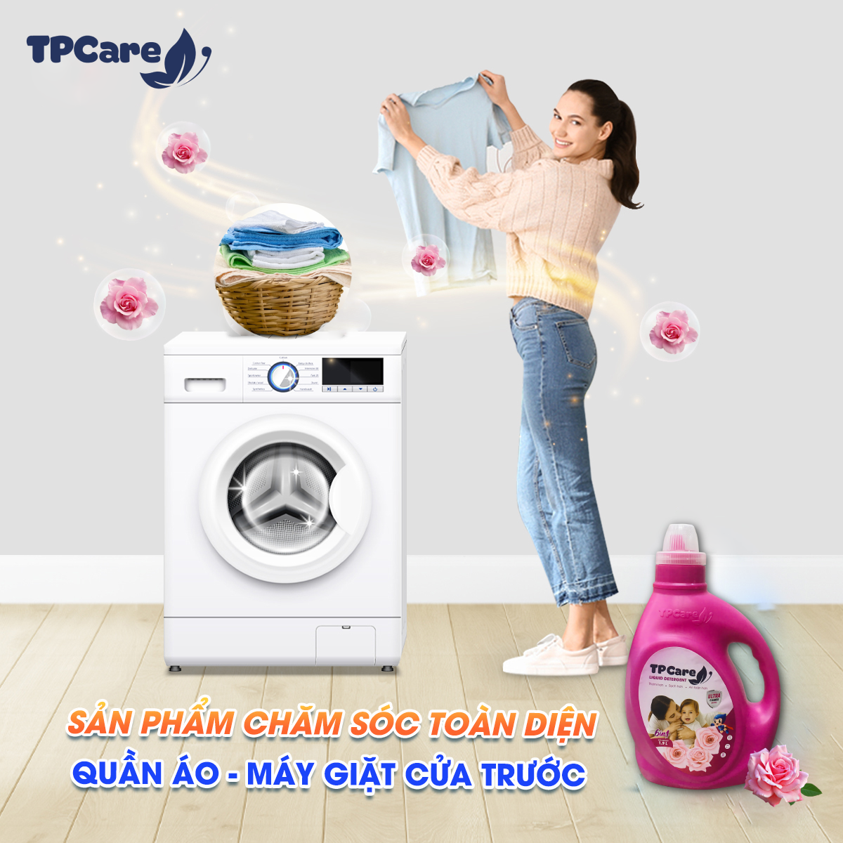Bí quyết thơm mát cả ngày dài với nước giặt TPCare