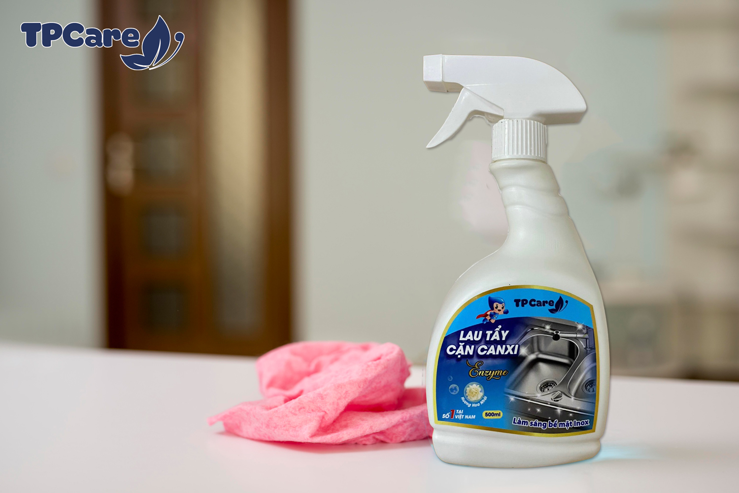 Đánh bay cặn bám cùng nước tẩy rửa cặn Canxi TPCare