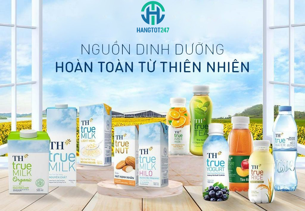 Sữa TH true Milk - Nguồn dinh dưỡng tuyệt vời cho gia đình bạn
