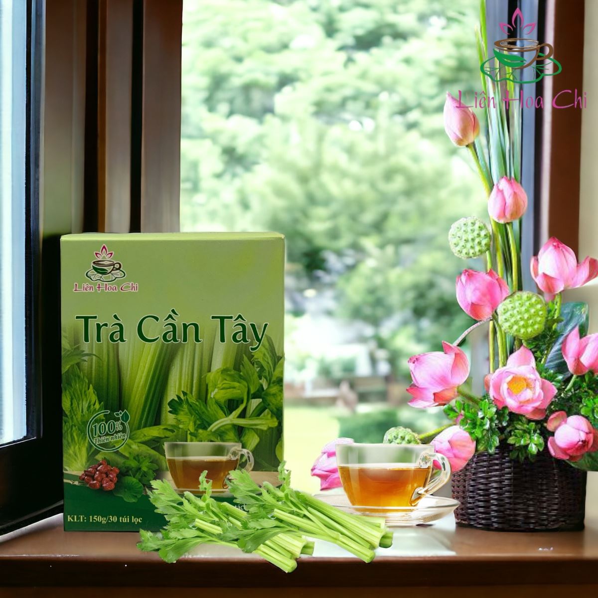 Trà cần tây Liên Hoa Chi - Bí quyết cho giấc ngủ sâu và ngon