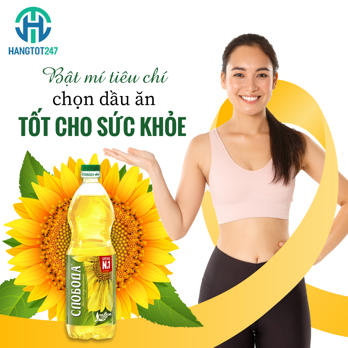 Tận hưởng sức khỏe tự nhiên với dầu hướng dương hữu cơ Sloboda Organic