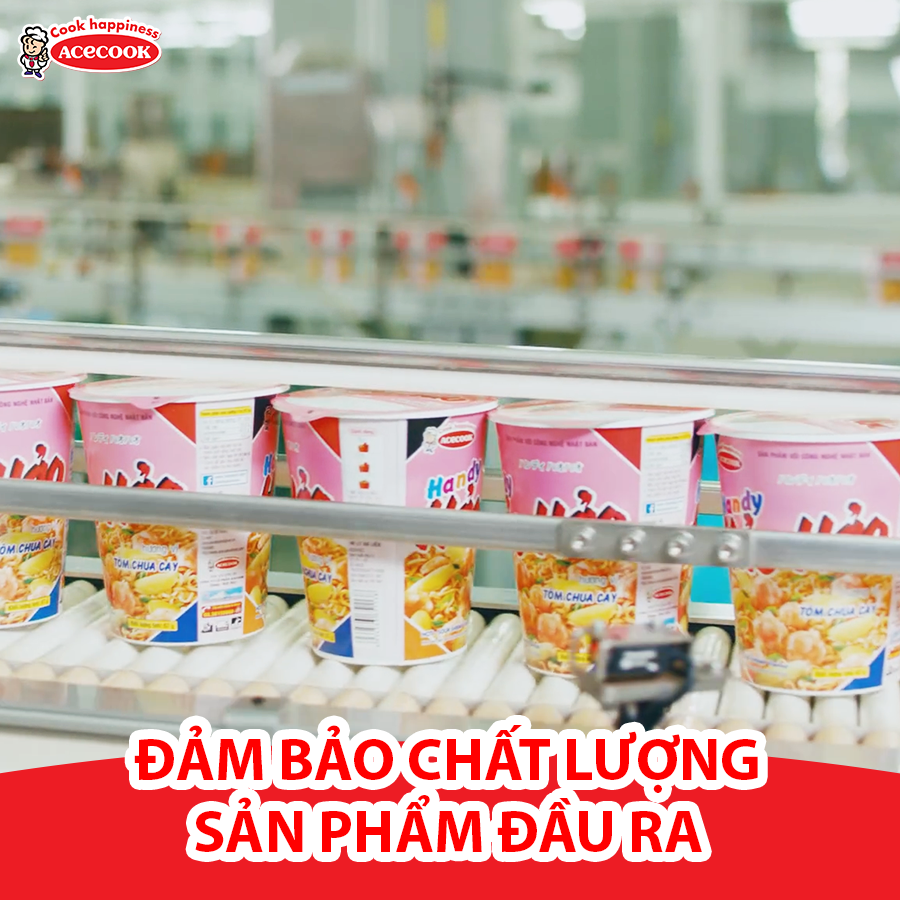Mì ly Handy Hảo Hảo - Bữa ăn nhanh với hương vị tôm chua cay hoàn hảo