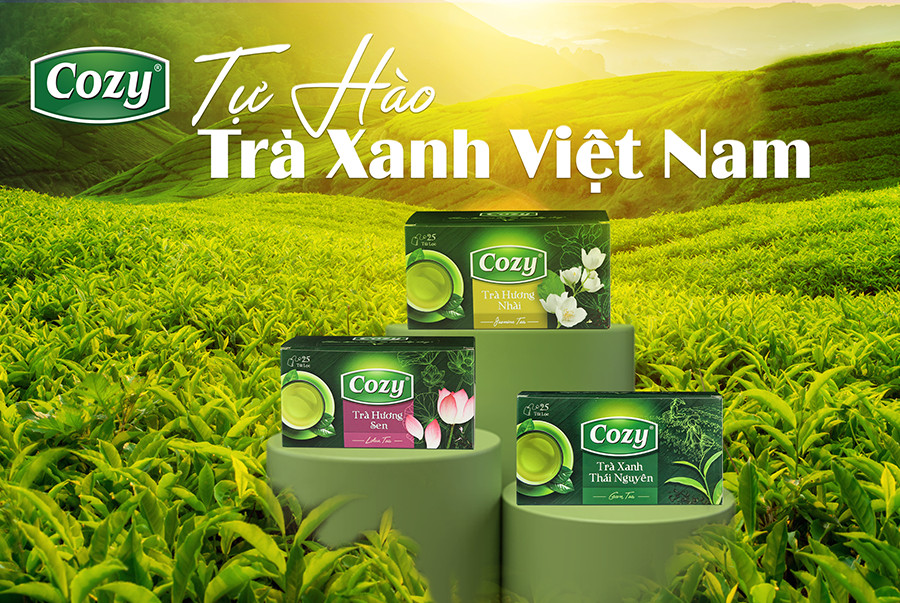 Trà túi lọc Cozy - hương vị tự nhiên, chất lượng tinh tế, trải nghiệm tuyệt vời