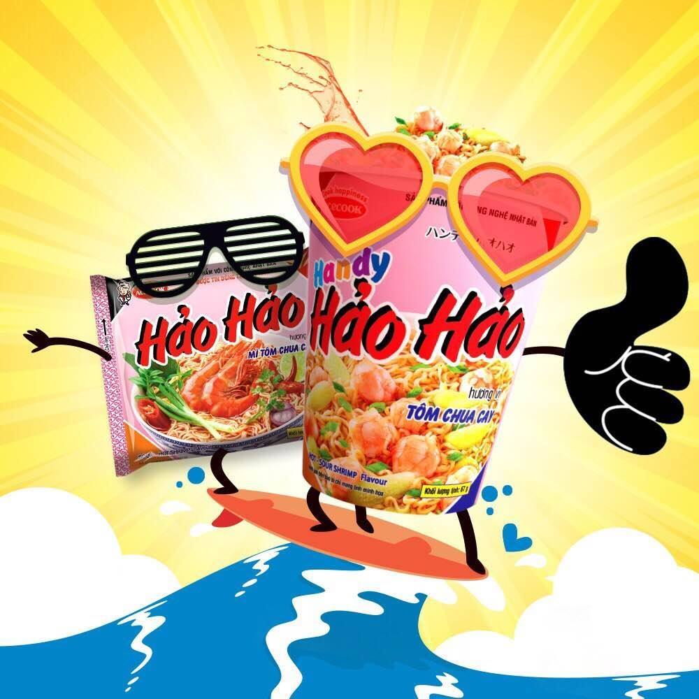 Mì ly Handy Hảo Hảo - Bữa ăn nhanh với hương vị tôm chua cay hoàn hảo