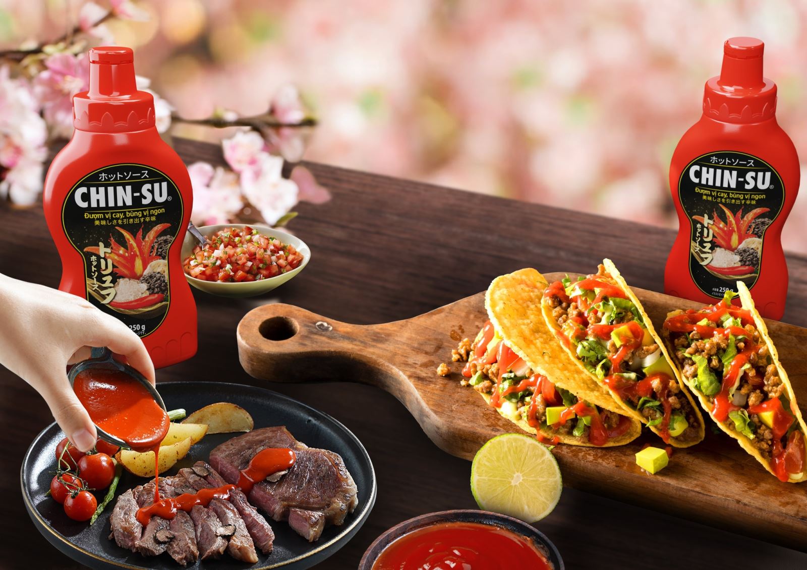 Tương ớt Chin-Su – Bí quyết tạo ra vạn món ngon với vị cay nồng đậm đà, đưa bữa ăn của bạn lên đỉnh cao hương vị