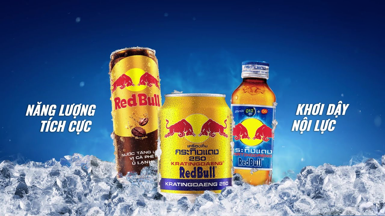 Redbull – Năng lượng mạnh mẽ, vượt qua mọi thách thức!