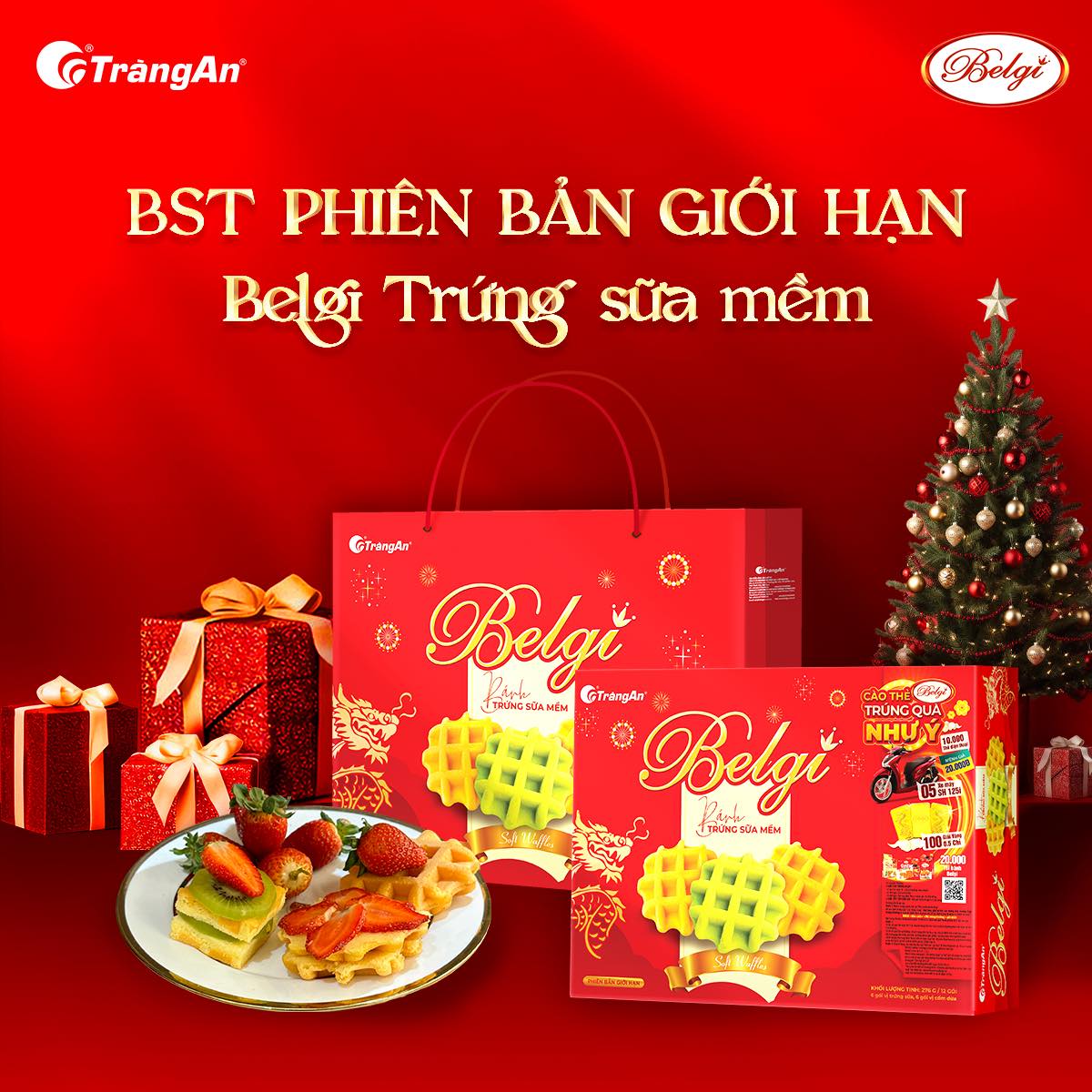 Bánh Belgi trứng sữa mềm – Lựa chọn hoàn hảo cho những khoảnh khác ngọt ngào 
