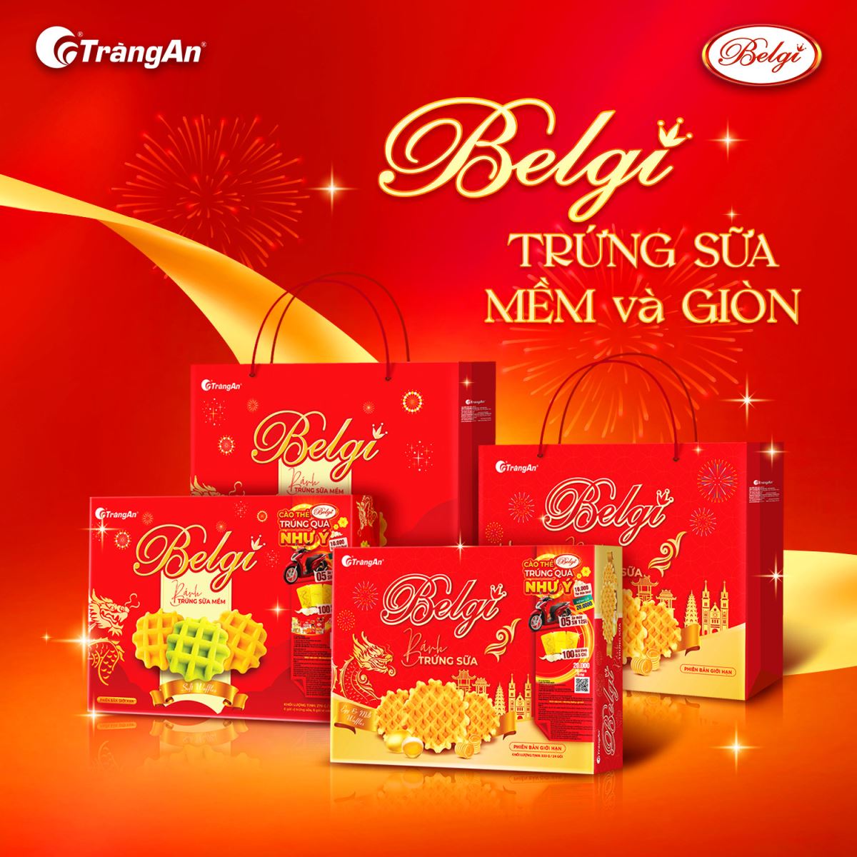 Bánh Belgi trứng sữa mềm – Lựa chọn hoàn hảo cho những khoảnh khác ngọt ngào 