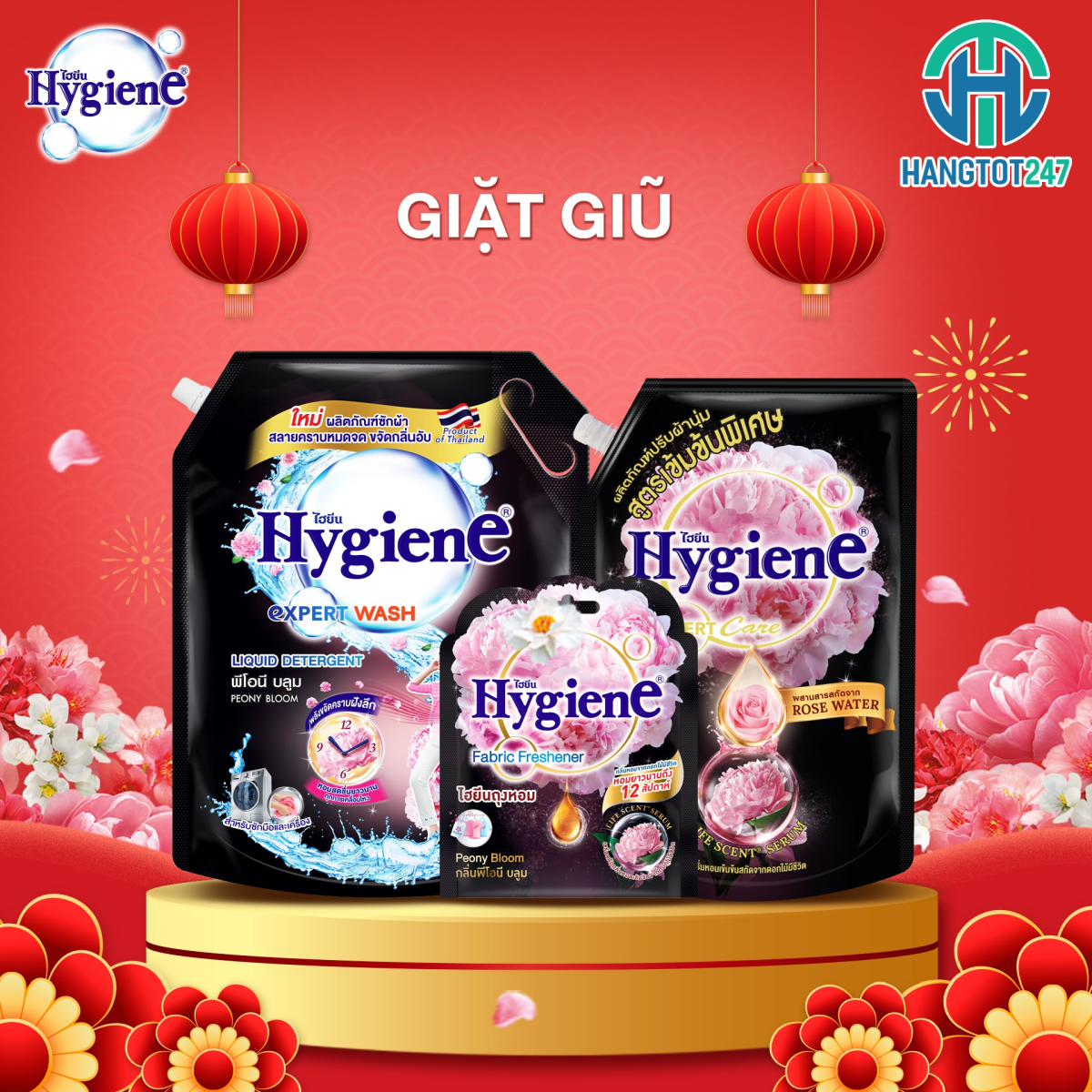 Nước xả đậm đặc Hygiene - Lựa chọn hoàn hảo cho quần áo thơm mát suốt ngày