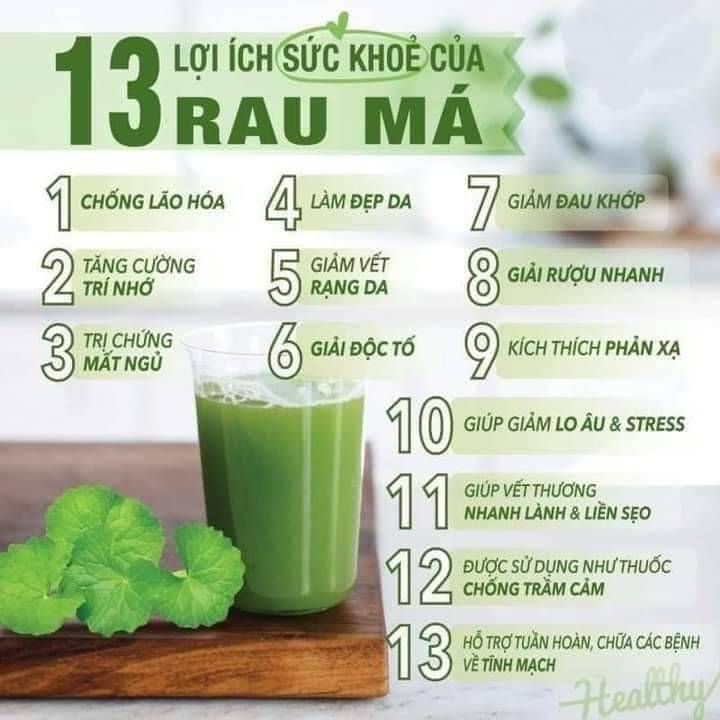  Trà rau má Liên Hoa Chi – Bí quyết giữ gìn sức khỏe và sự tươi mát mỗi ngày